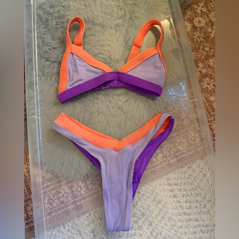 Multicolor Bikini Set